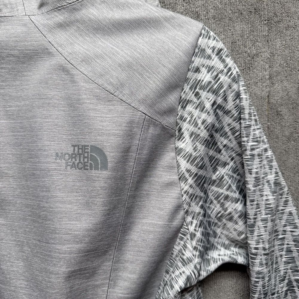 The North Face Jacket Womens M Dyvinity Metallic Silver Hybrid Hooded Training - Picture 10 of 12